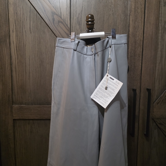 NWT Loulou Studio Leather Pants - Picture 2 of 5